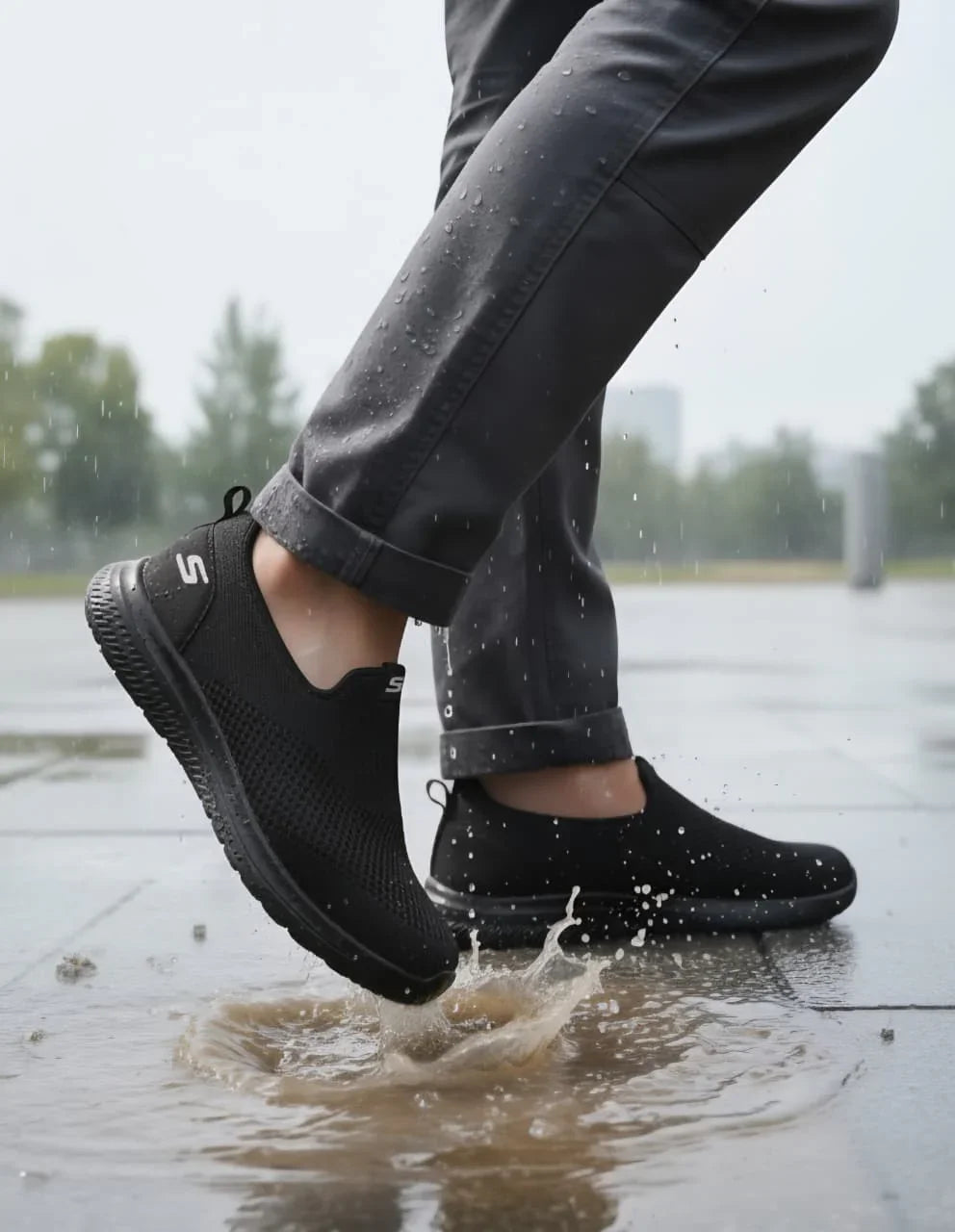 Dulux sketchers man shoes 856 - Waterproof Sport Slip-On (Unisex)